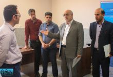 گزارش تصویری از بازدید رئیس و اعضای هیأت رئیسه از مرکز رشد دانشگاه صنعتی شاهرود